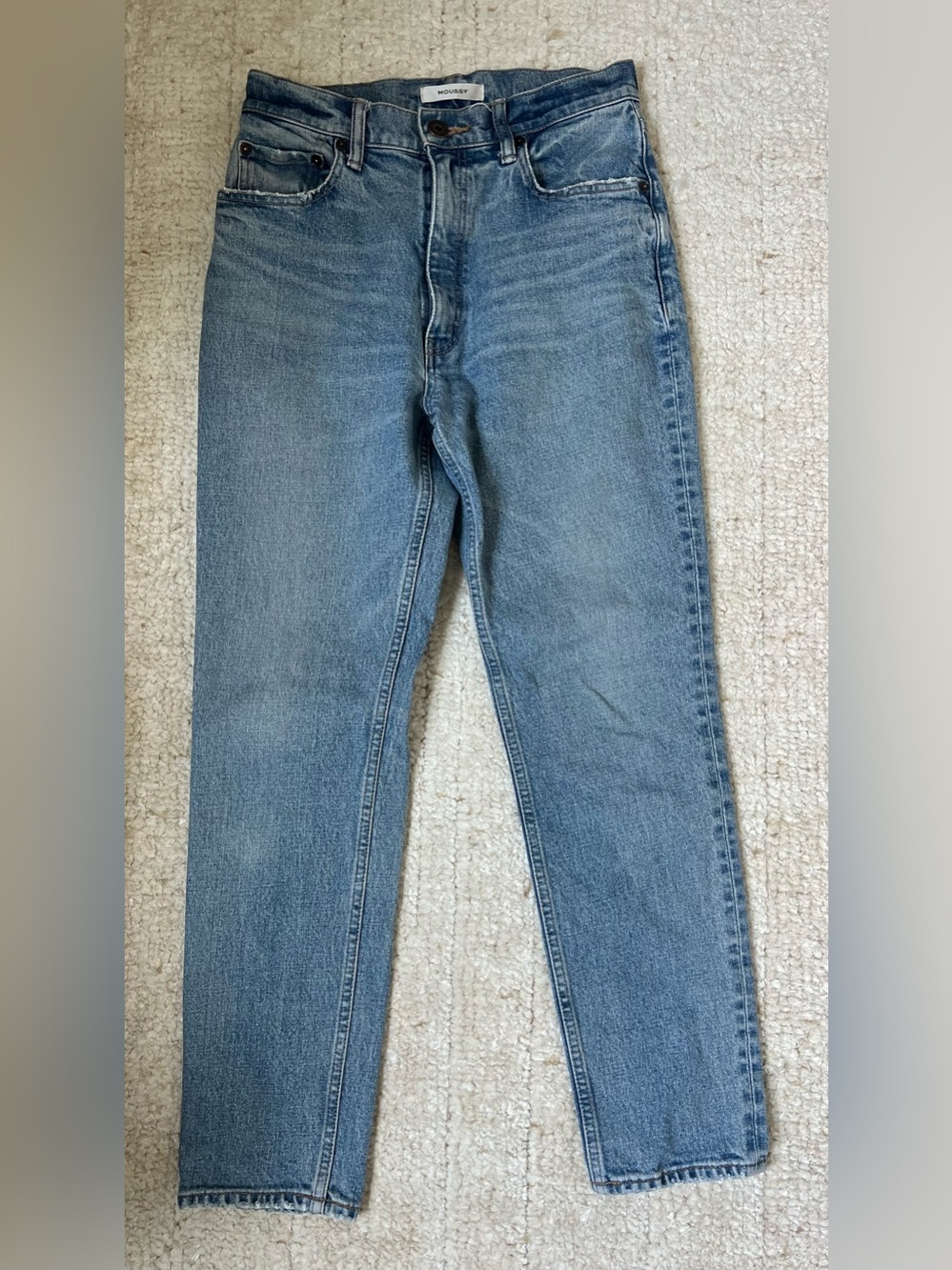 Moussy Jeans 26 Slim Tapered High Rise 010EAC12-2500